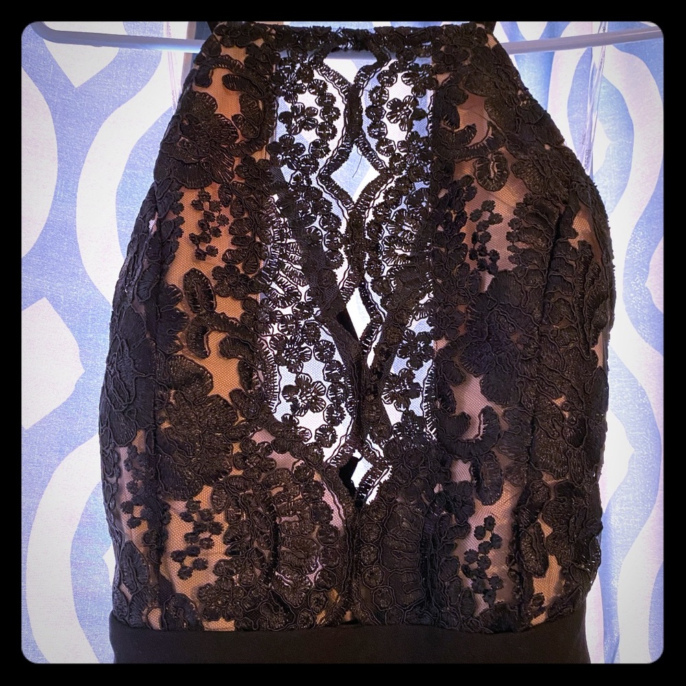 Blashe black dress romper